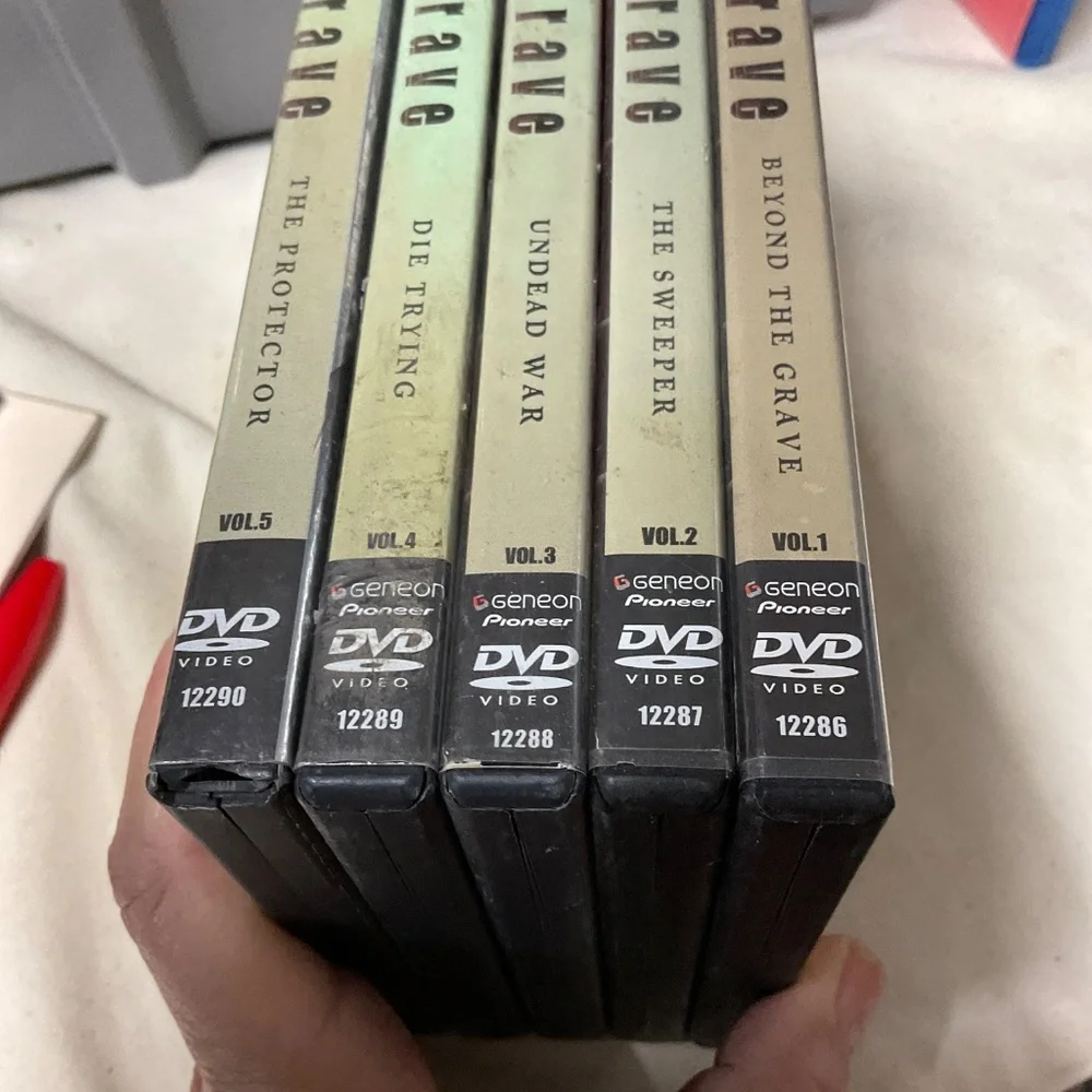 DVD’s - Gungrave vol. 1-5.  V156